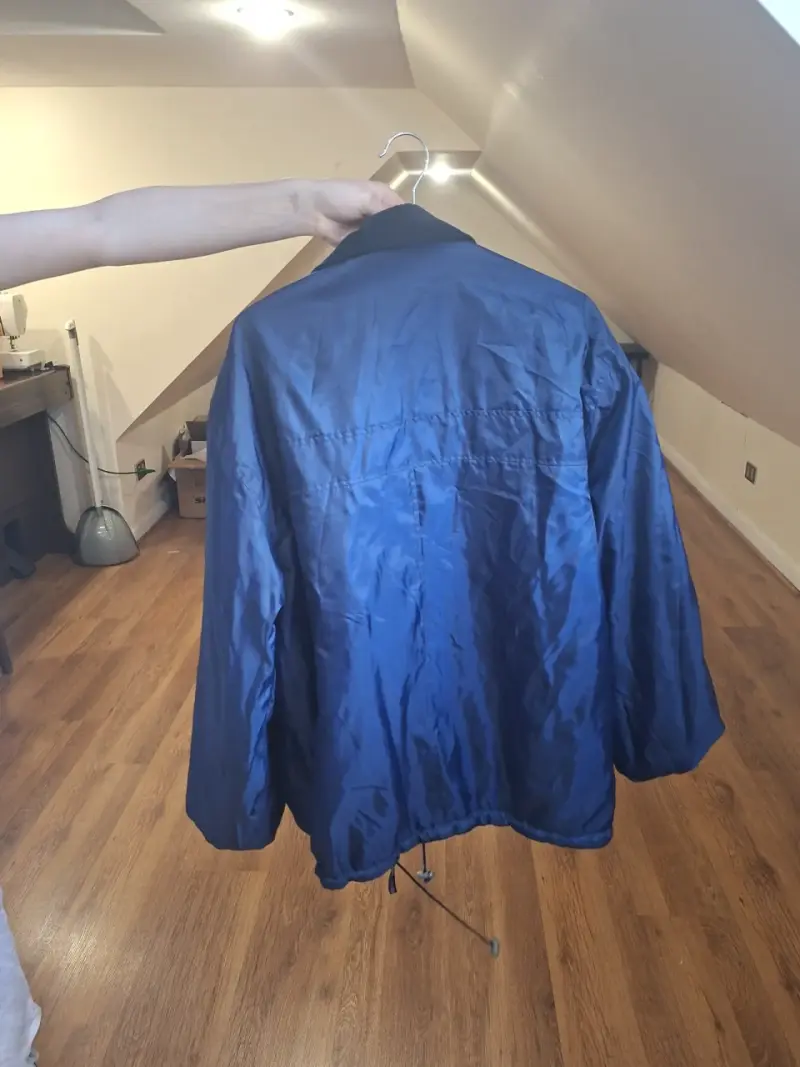 Chaqueta azul con forro interior - 2