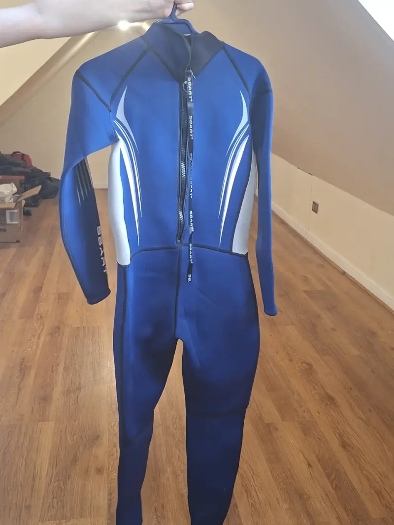 Traje de Neopreno Azul Sbart para Buceo - 2