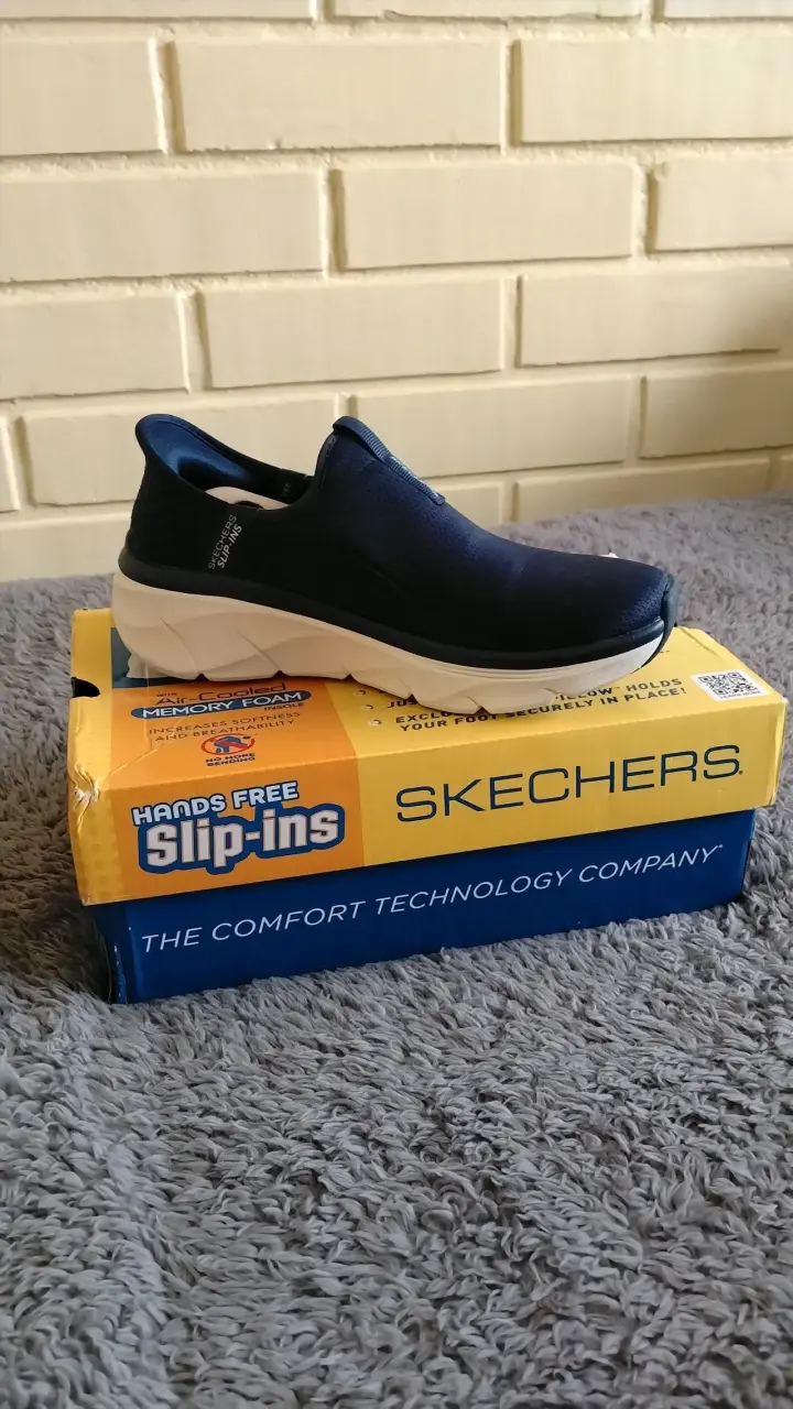 Zapatillas Skechers Slip-ins D'LUX Walker 2.0 Azul - 1
