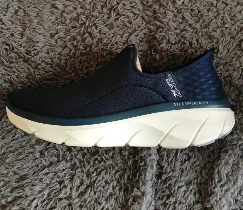 Zapatillas Skechers Slip-ins D'LUX Walker 2.0 Azul - 3