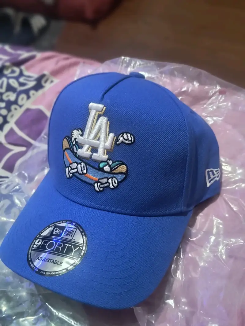 Gorra azul New Era 9Forty LA ajustable - 3
