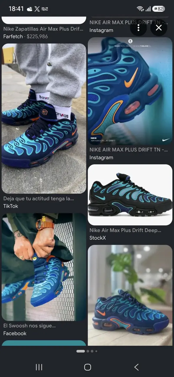 Zapatillas Nike Air Max Plus Drift Azul