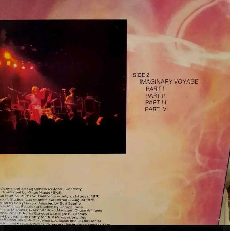Vinilo Jean-Luc Ponty Imaginary Voyage - 3