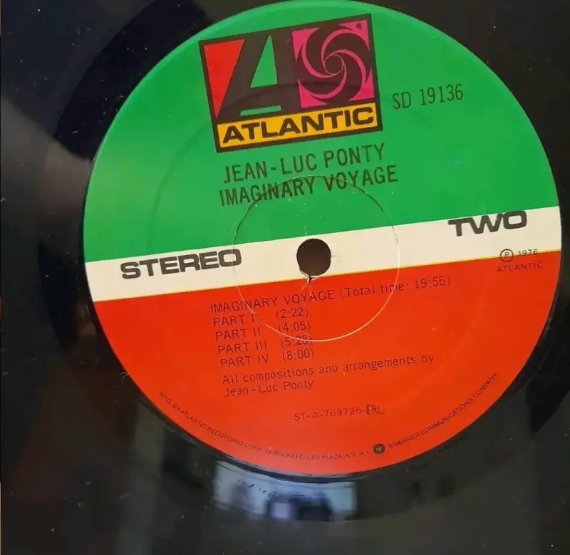 Vinilo Jean-Luc Ponty Imaginary Voyage - 5