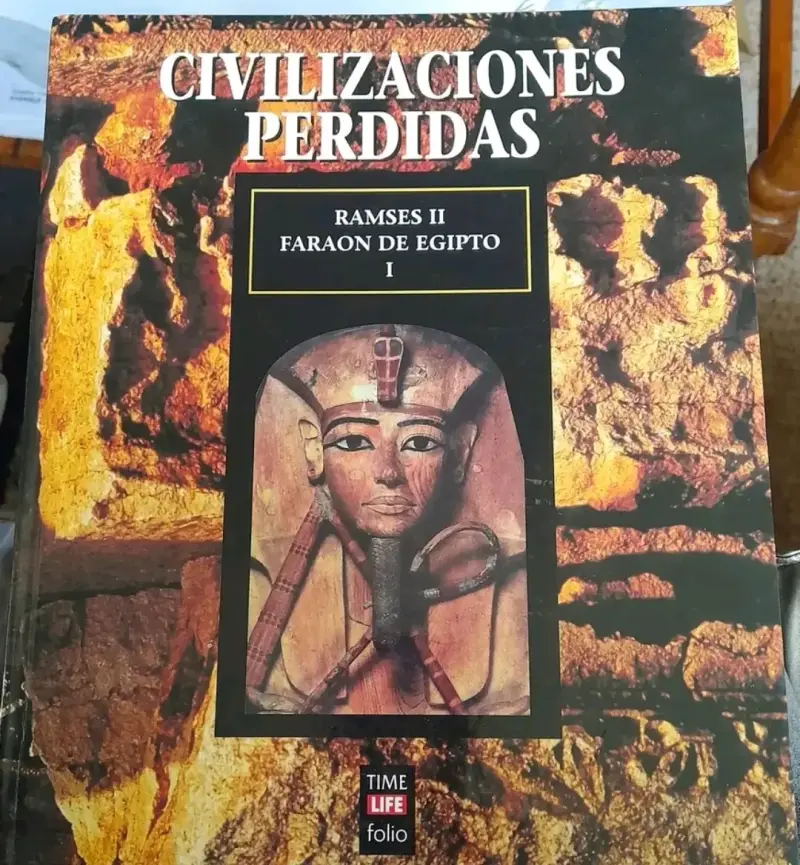 Libro Civilizaciones Perdidas Ramsés II Faraón de Egipto - 1