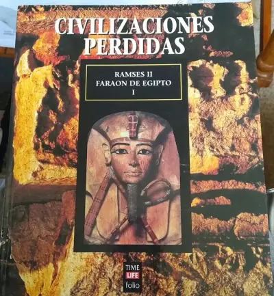 Libro Civilizaciones Perdidas Ramsés II Faraón de Egipto - miniatura 1