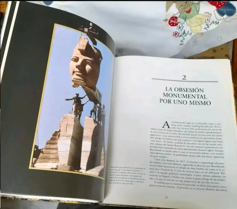 Libro Civilizaciones Perdidas Ramsés II Faraón de Egipto - 4