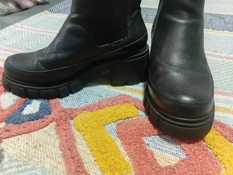 Botines jeans corderito chaqueta todo por 15 mil - 1