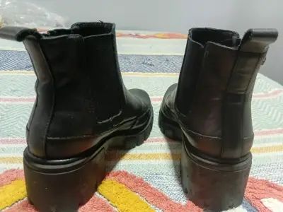 Botines jeans corderito chaqueta todo por 15 mil - miniatura 3