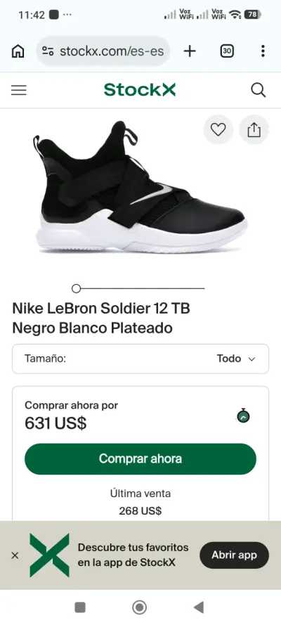 Zapatillas Nike LeBron Soldier 12 TB negras - miniatura 2