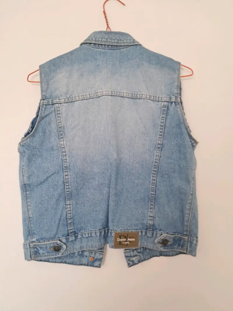 Chaleco de mezclilla sin mangas Donna Jeans - 2