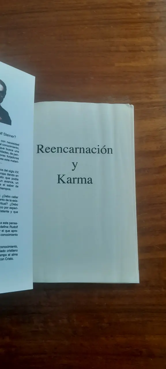Reencarnación y Karma de Rudolf Steiner - 3