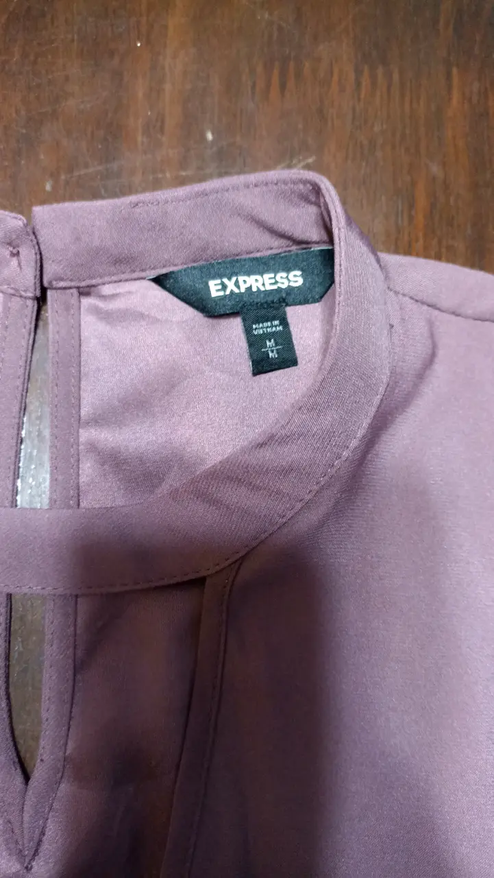Blusa lila Express talla M - 3