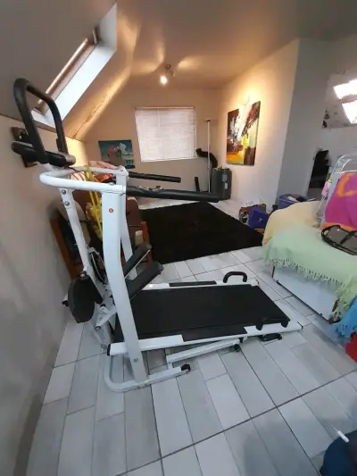 Caminadora Mecánica Plegable para Ejercicio en Cas - miniatura 1