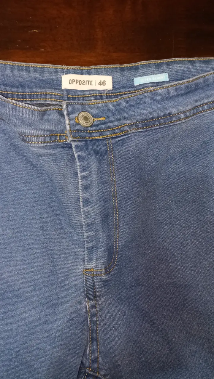 Jeans azules talla 46 - 3