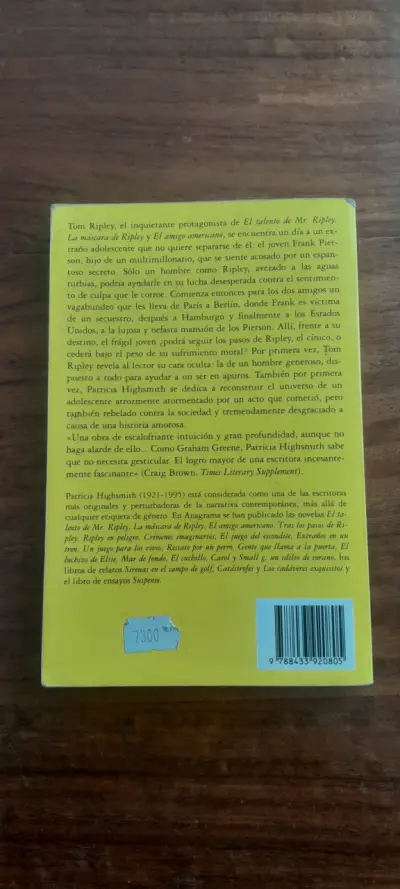 Highsmith,  'Tras los pasos de Ripley' - miniatura 2