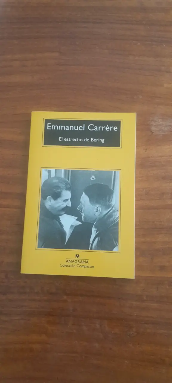 Carrère, 'El estrecho de Bering'