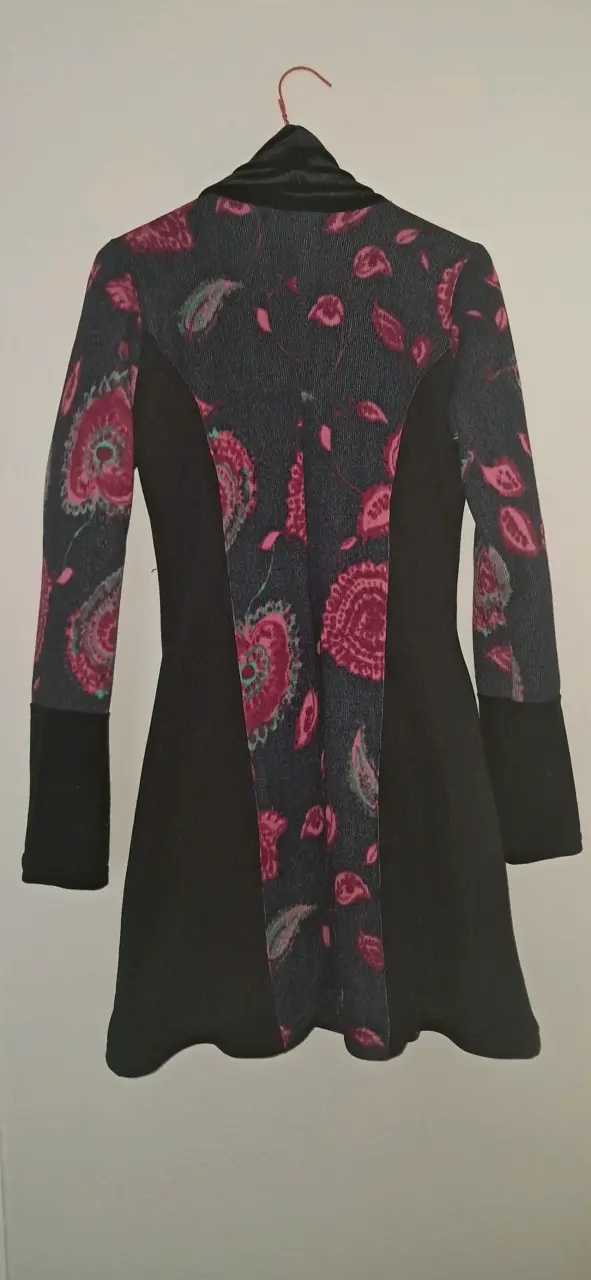 Abrigo de lana con diseño floral Kadros - 2