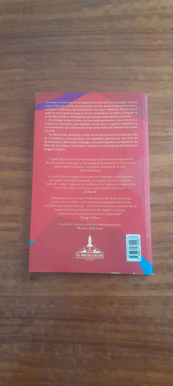 Vonnegut, ' Un Hombre Sin Patria ' - 2