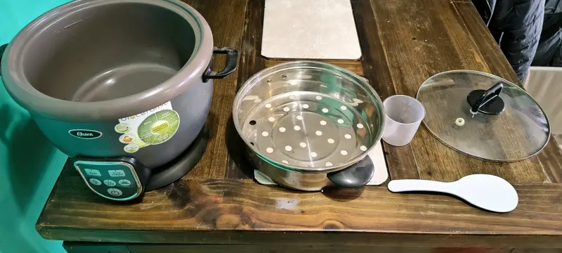 Arrocera Oster Bioceramic con vaporera 7029 - 5