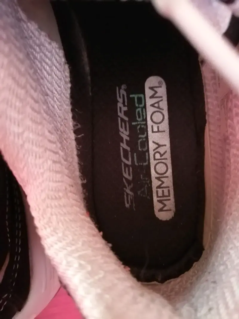 Zapatillas deportivas Skechers blancas y negras - 3