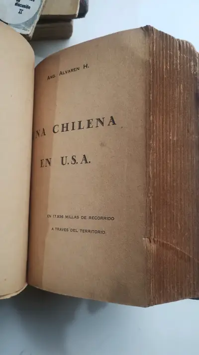 Libro 'Una Chilena en U.S.A.' de Ang. Alvaren H. - miniatura 3