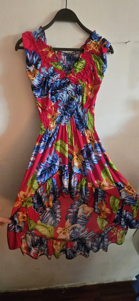 Vestido floral colorido para mujer - 2