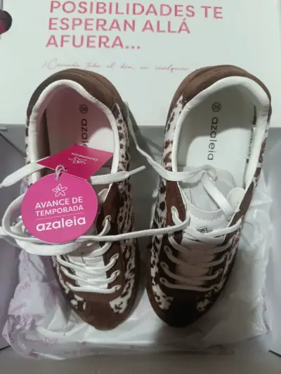 Zapatillas deportivas Azaleia diseño animal print - miniatura 2