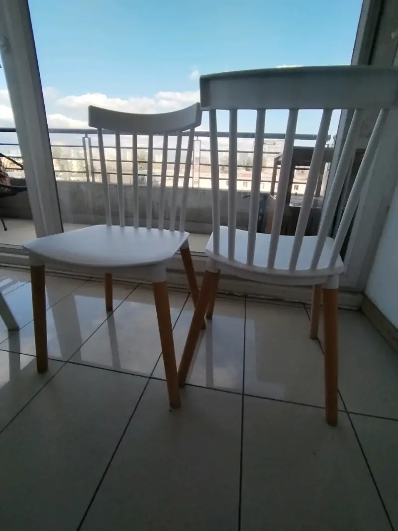 Comedor Diario Mesa Extensible Plegable + 2 Sillas - 5