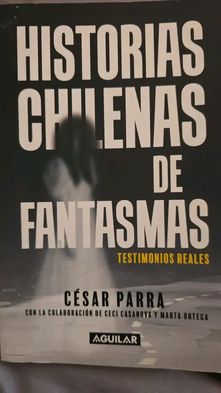 Libro Historias Chilenas de Fantasmas y paranormal - 1