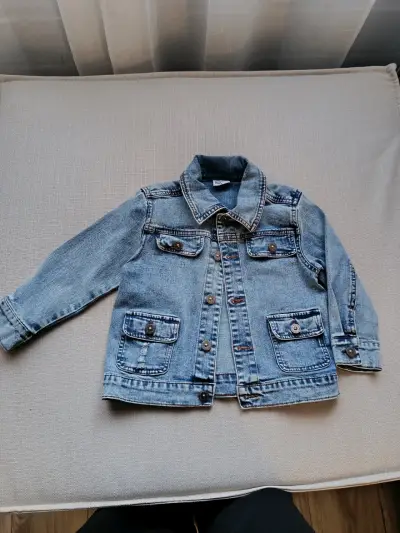 Chaqueta de mezclilla para niño Black & Blue - miniatura 1