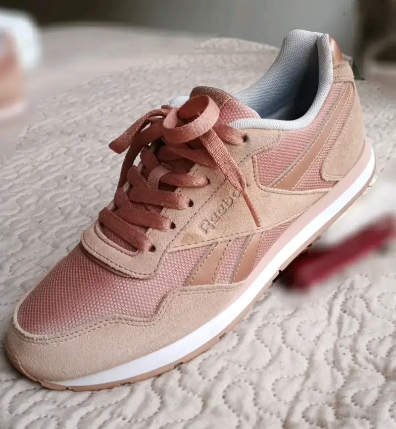 Zapatillas deportivas Reebok rosadas para mujer - 1
