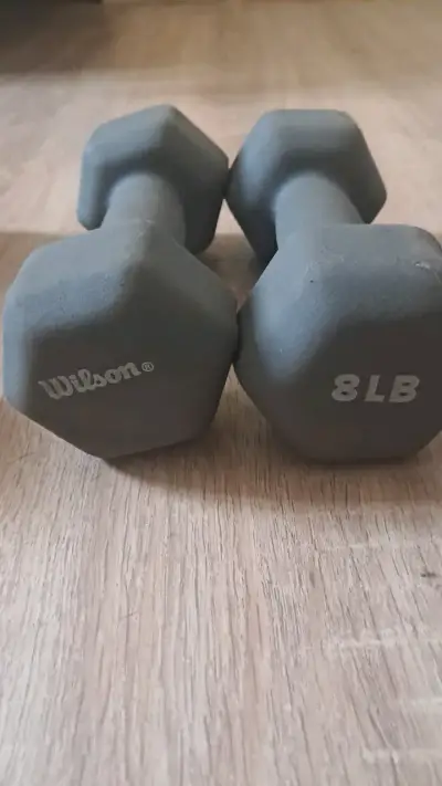 Set de mancuernas Wilson 10LB y 8LB - miniatura 2