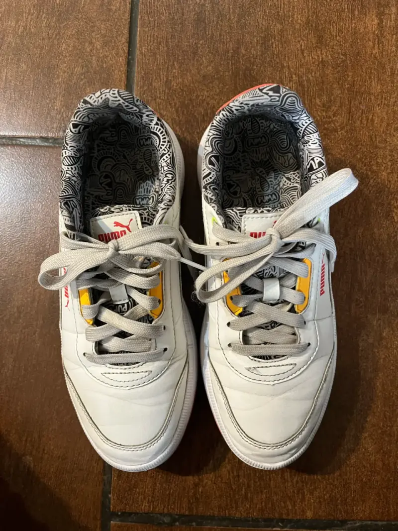 Zapatillas blancas Puma 24,5cm - 5