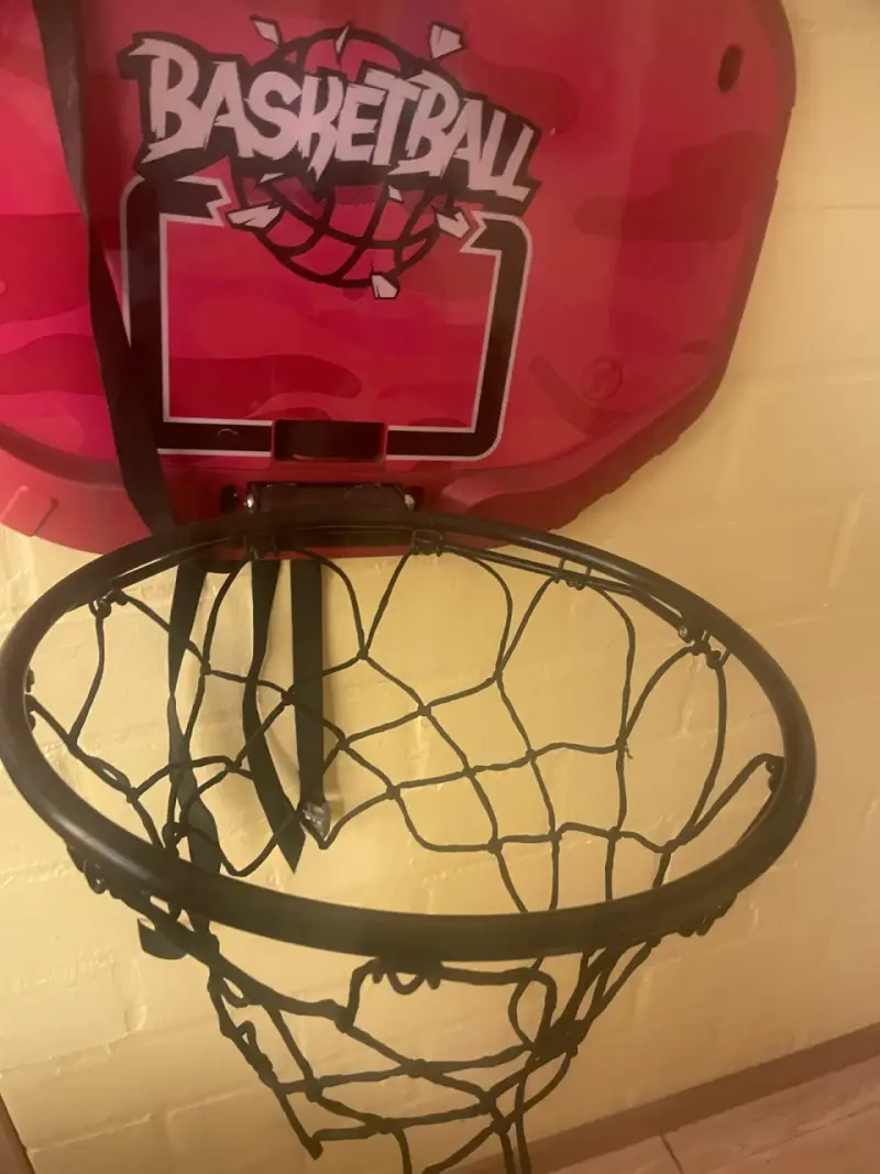Aro de Baloncesto para Pared Interior desmontable - 1