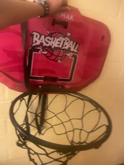 Aro de Baloncesto para Pared Interior desmontable - miniatura 2