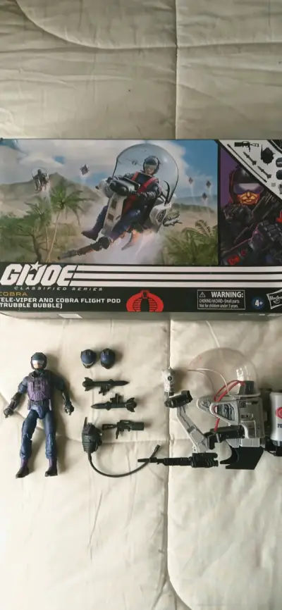 GI Joe Cobra Tele-Viper con Pod de Vuelo - miniatura 1