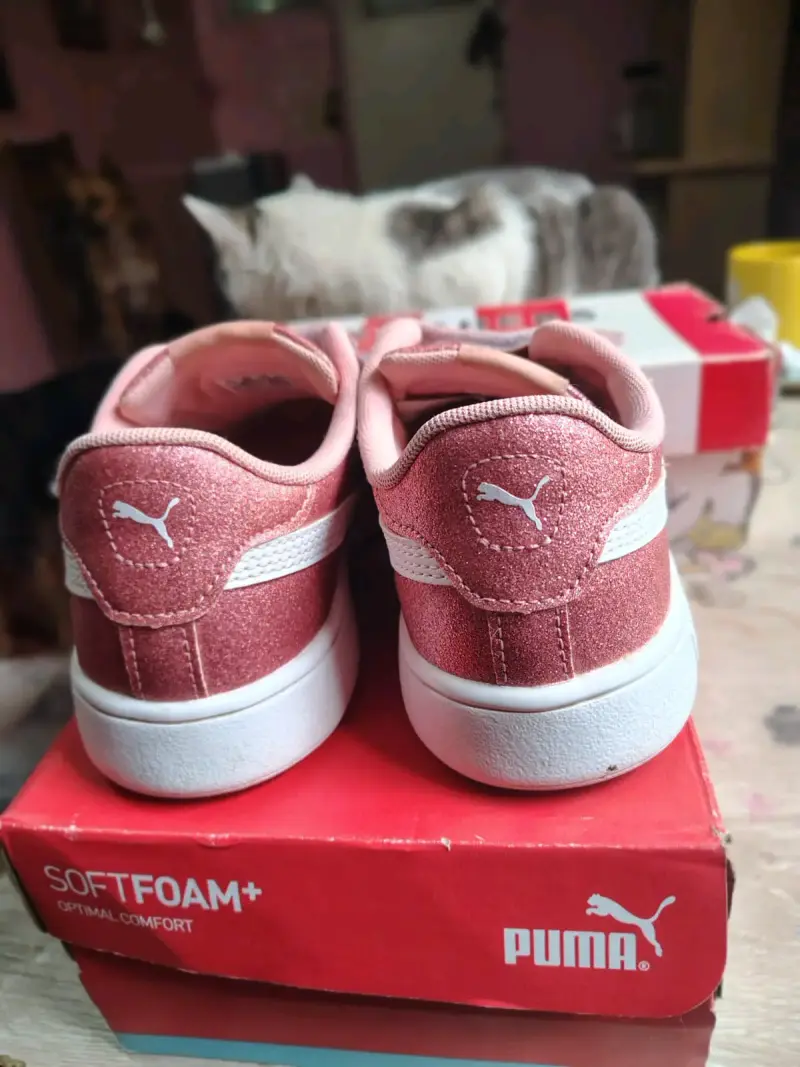Zapatillas Puma SoftFoam+ Rosadas para Niñas - 1