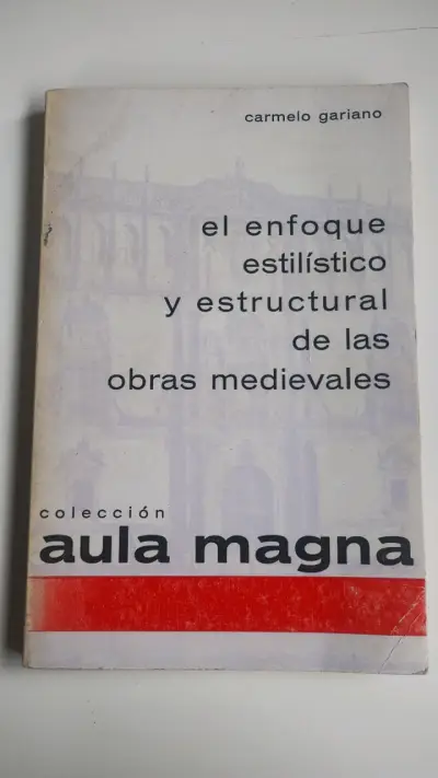 Libro obras Medievales El Enfoque Estilístico - miniatura 1