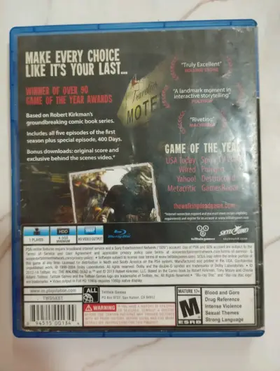 Juego PS4 The Walking Dead Primera Temporada Completa - miniatura 2