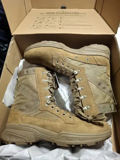 Botas tácticas Garmont marrones de gamuza - miniatura 1