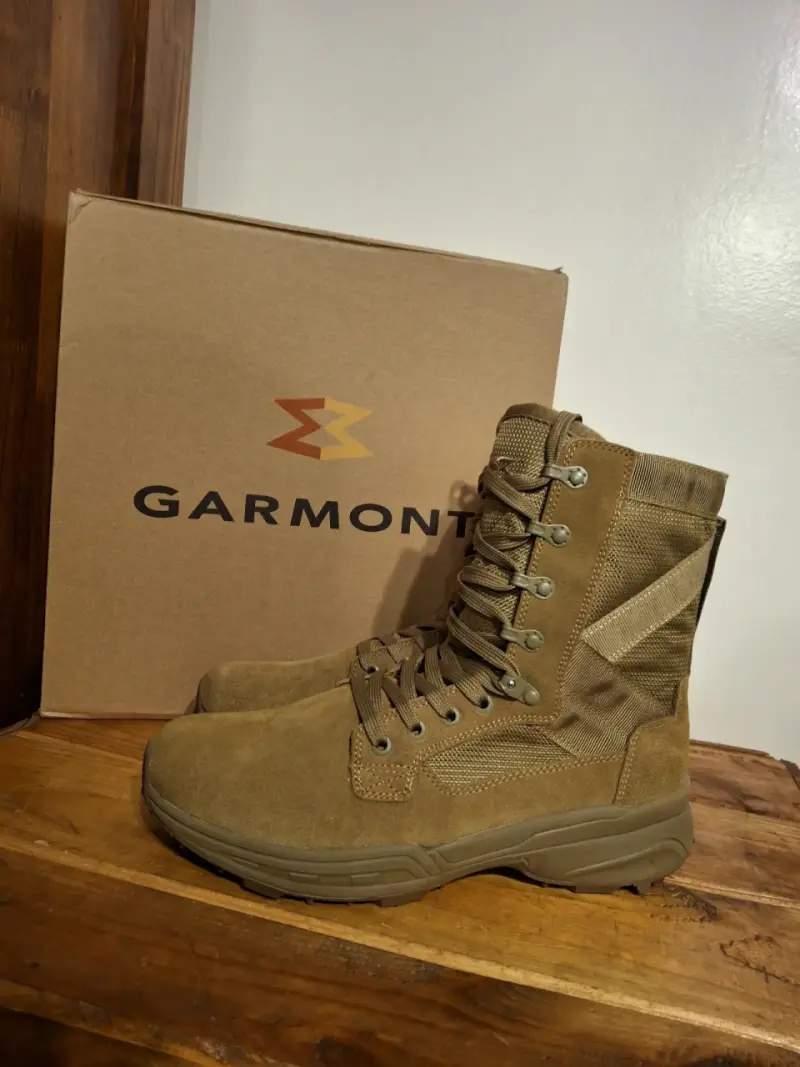 Botas tácticas Garmont marrones de gamuza - 3