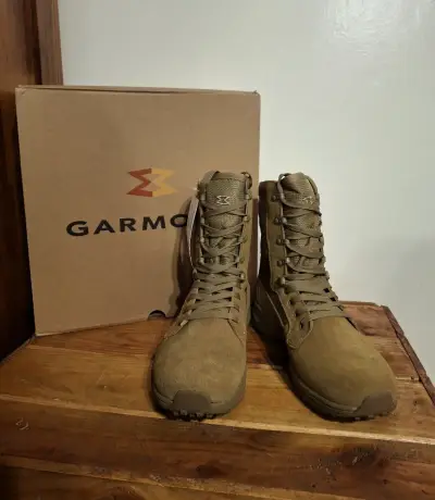 Botas tácticas Garmont marrones de gamuza - miniatura 4