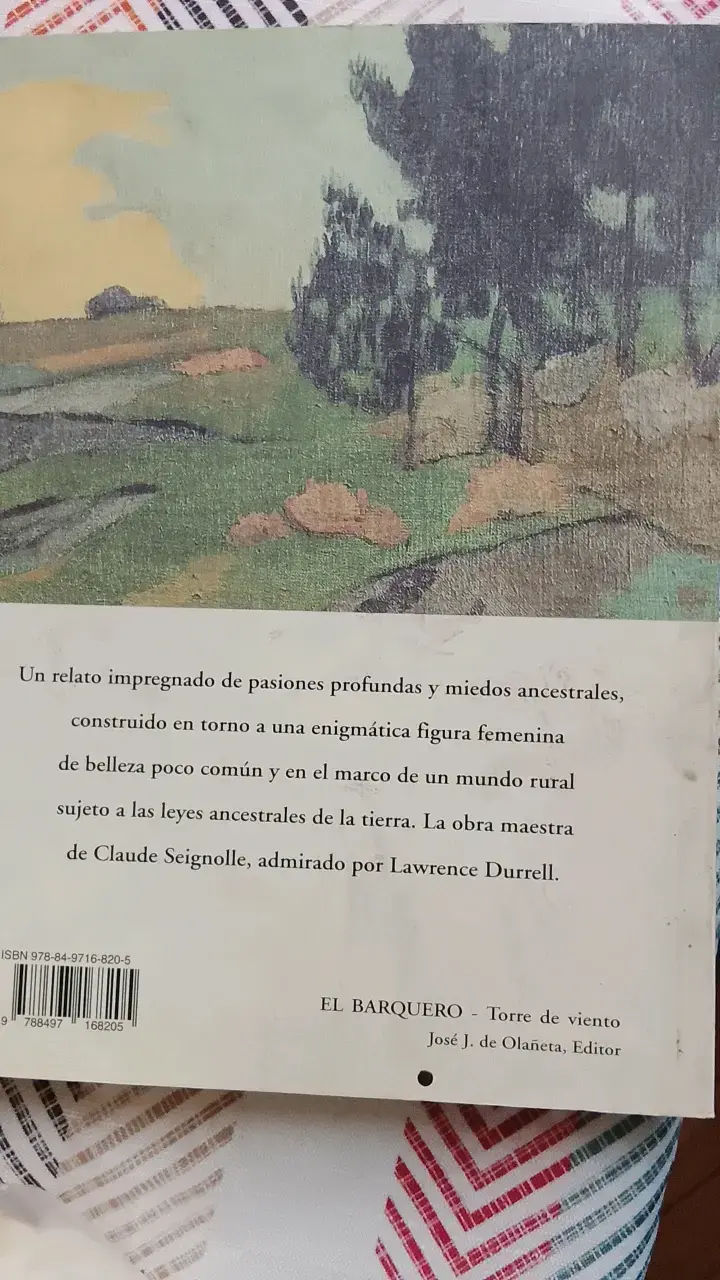Libro 'La Malvenida' de Claude Seignolle - 2