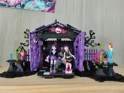 Set de construcción de casa embrujada Monster high - miniatura 1