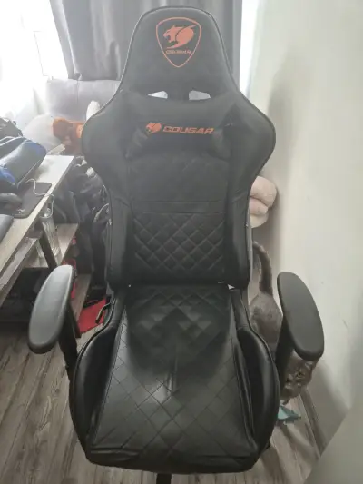 Silla Gamer Cougar Armor Pro Negra Ergonómica - miniatura 4