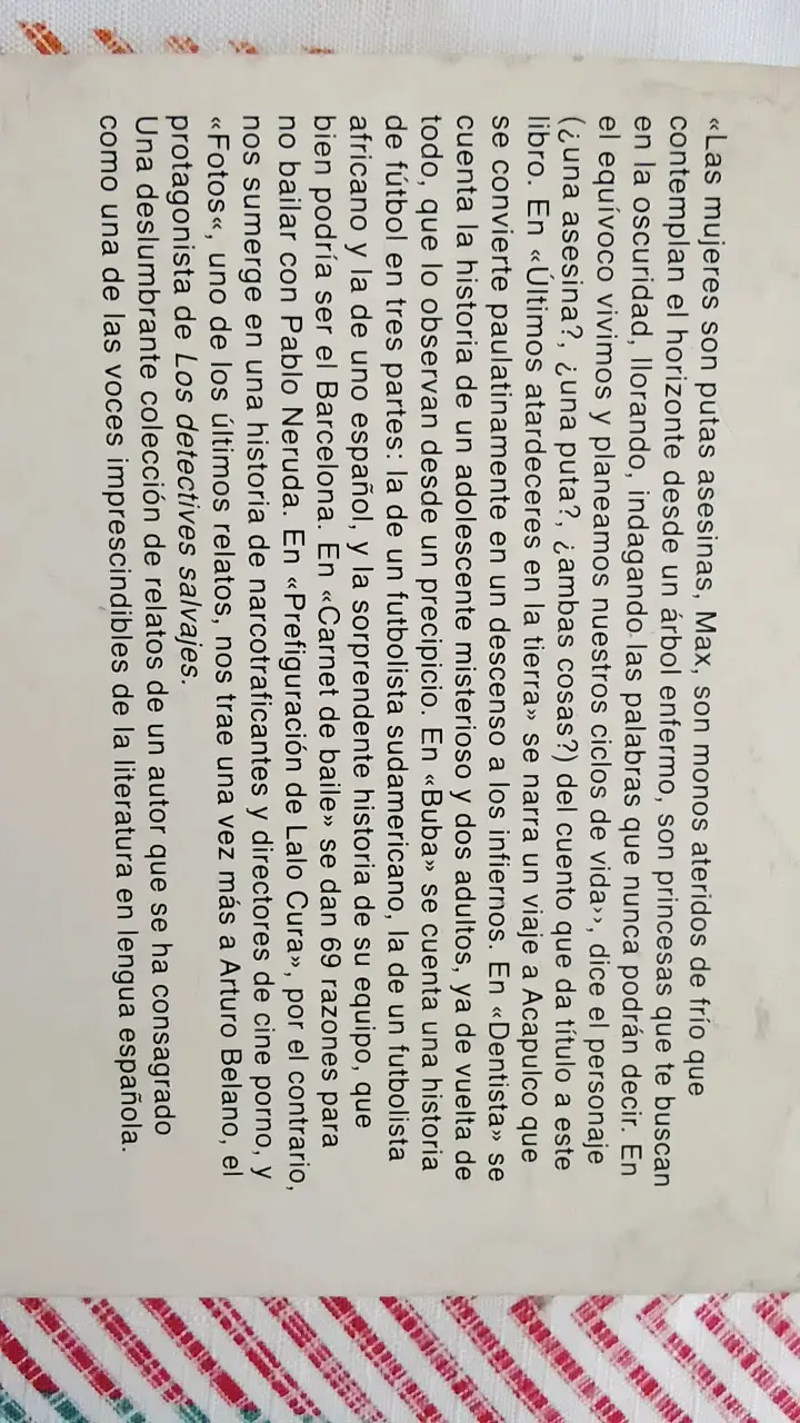 Libro 'Putas Asesinas' de Roberto Bolaño - 3