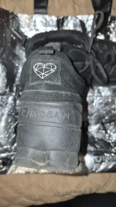 Zapatillas negras de plataforma numero 35 C/Moran - miniatura 3