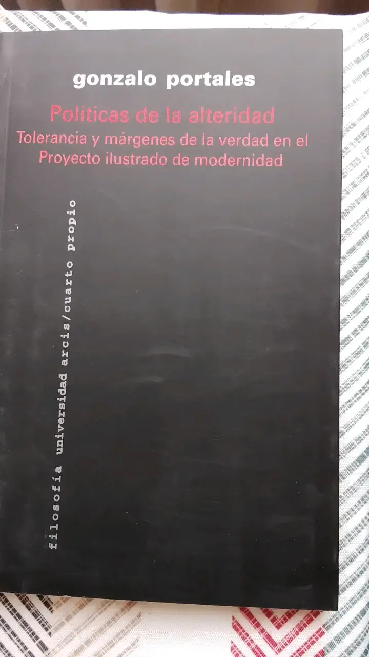 'Políticas de la alteridad' de Gonzalo Portal - 1