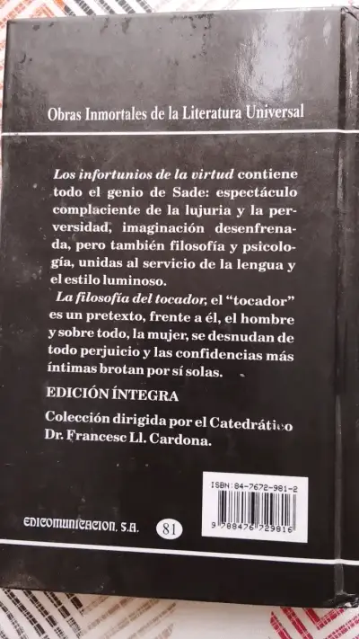 Los Infortunios De La Virtud y La Filosofía D - miniatura 2
